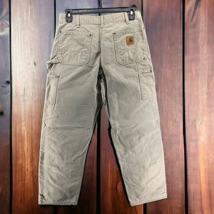 Carhartt Cargo Pants Original Dungaree Fit Carpenter Pants Size 34/32